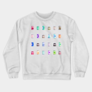 Pixel Drinks Crewneck Sweatshirt